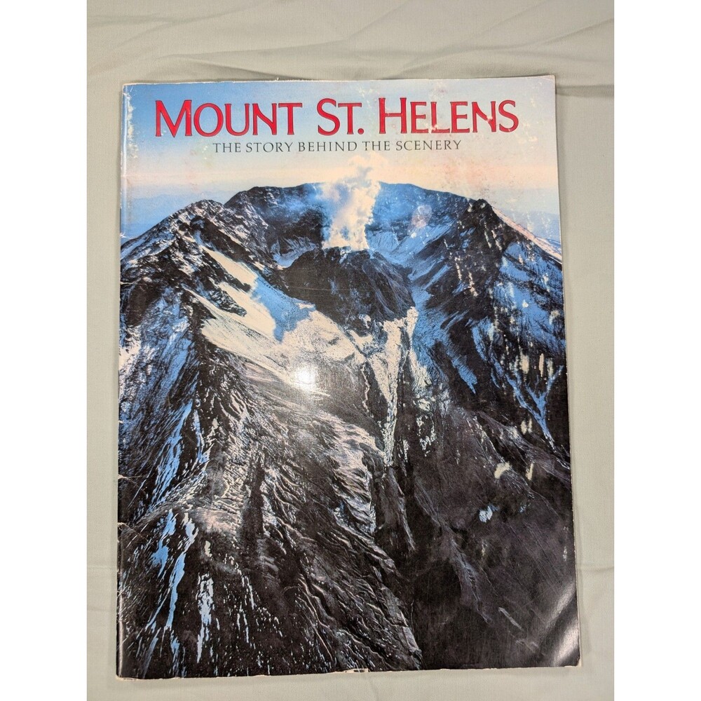 Mount St. Helens The Story Behind The Scenery by Tom Corcoran Paperback Book